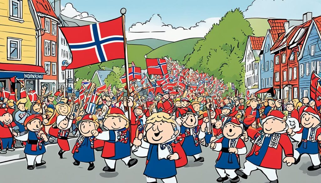 Norwegische Nationaltag-Paraden: Ein Ausdruck von Patriotismus und Kultur