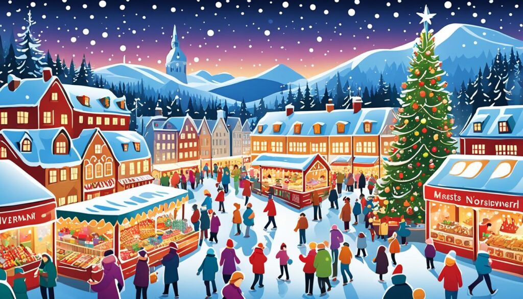 Norwegische Weihnachtsmärkte: Ein Winterwunderland