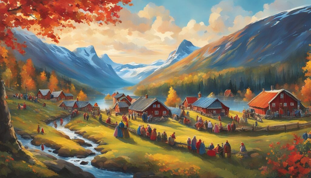 Volksfeste in Norwegen