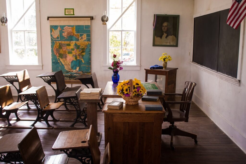 Photo Norwegian classroom