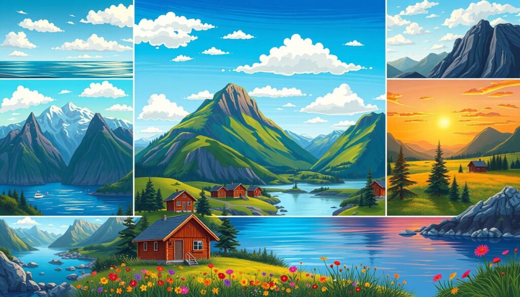 Adjektive für Beschreibungen