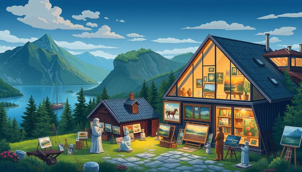 Künstler und Kunstsammlungen in Norwegen