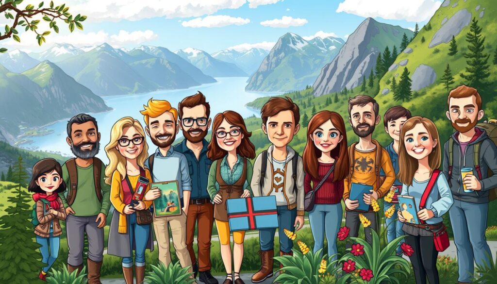 Menschen beschreiben: Aussehen und Persönlichkeit auf Norwegisch