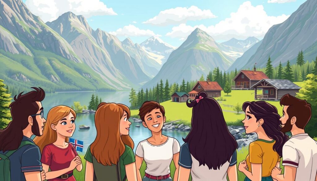 Norwegisch Konversationspraxis
