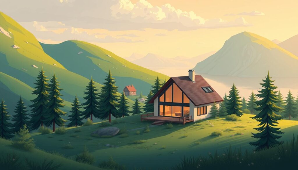 Norwegisches Vokabular für Immobilien und Wohnen