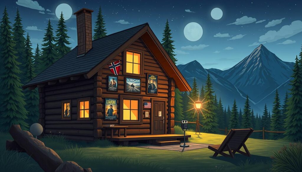 Norwegisches Vokabular für Kinobesuche