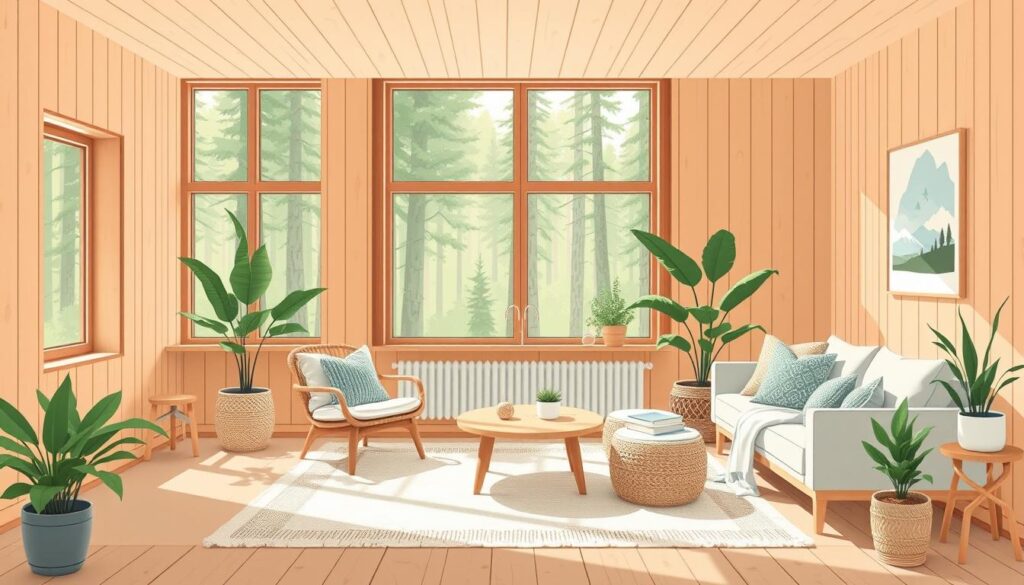 Skandinavischer Stil im norwegischen Interieur-Design