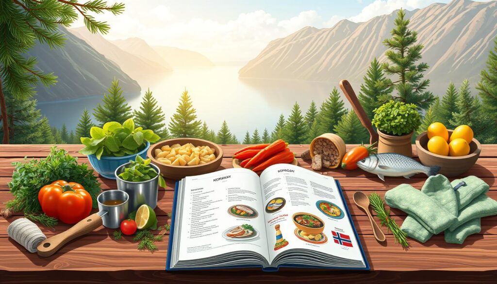 Struktur norwegischer Rezepte