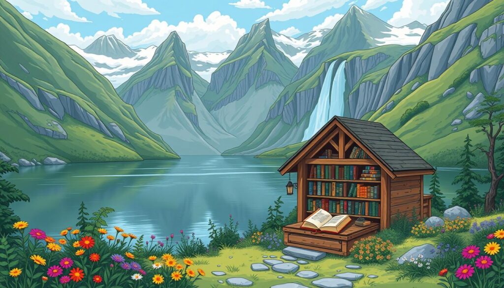 Über Bücher und Lesen sprechen: Norwegischer Wortschatz