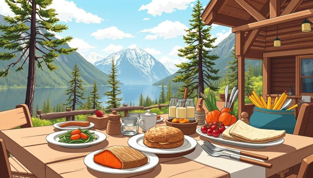 Über Essen und Mahlzeiten sprechen: Norwegischer Wortschatz