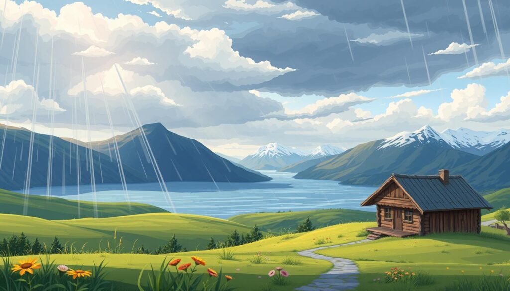 Über das Wetter sprechen: Nützliche Ausdrücke auf Norwegisch