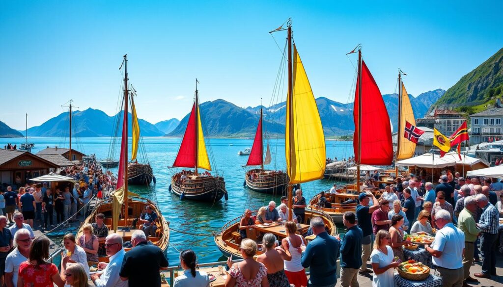 Küstenfeiertagsveranstaltungen in Norwegen