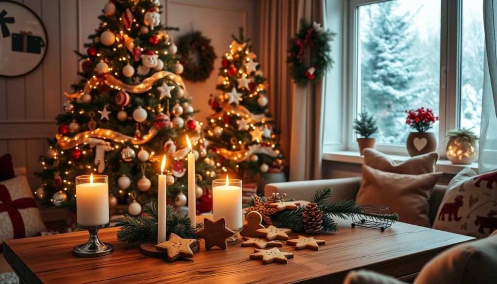 Norwegische Weihnachtsfestvorbereitungen
