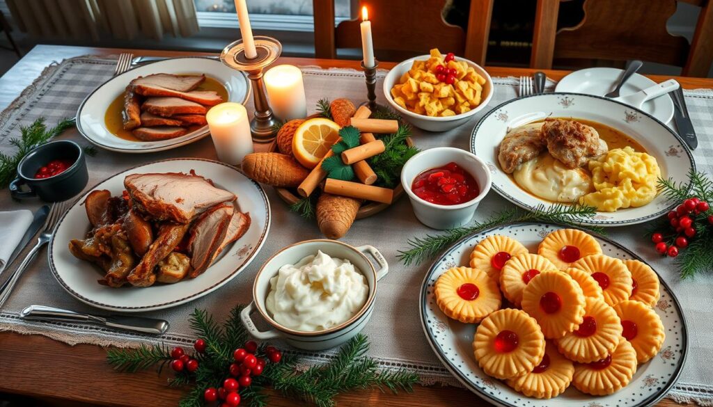 Traditionelle Norwegische Weihnachtsspeisen