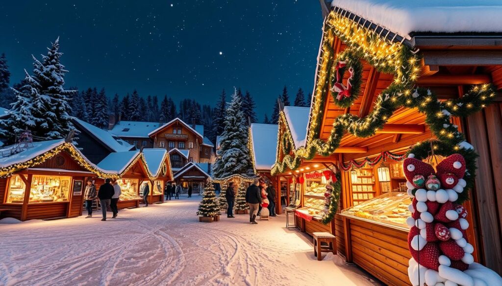 Weihnachtsmarkte in Norwegischen Ortschaften