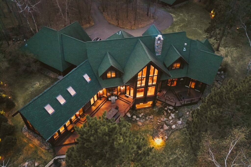 Photo Modern cabin