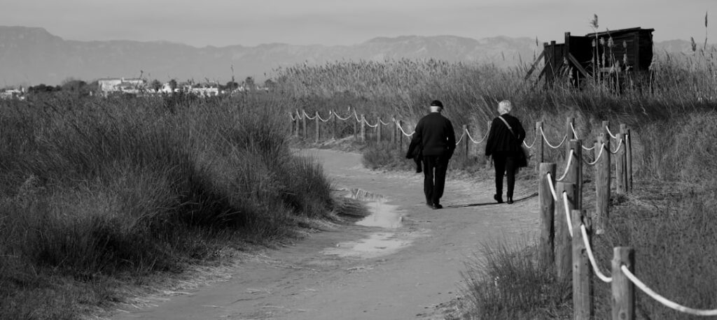 Photo Elderly couple