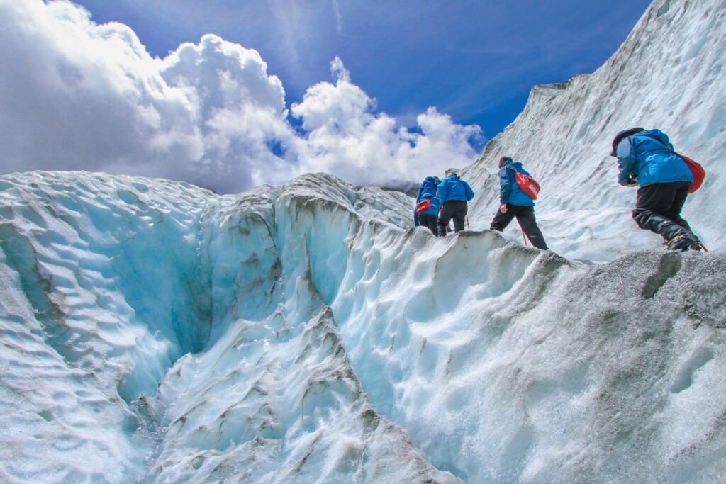 Photo Glacier hiking