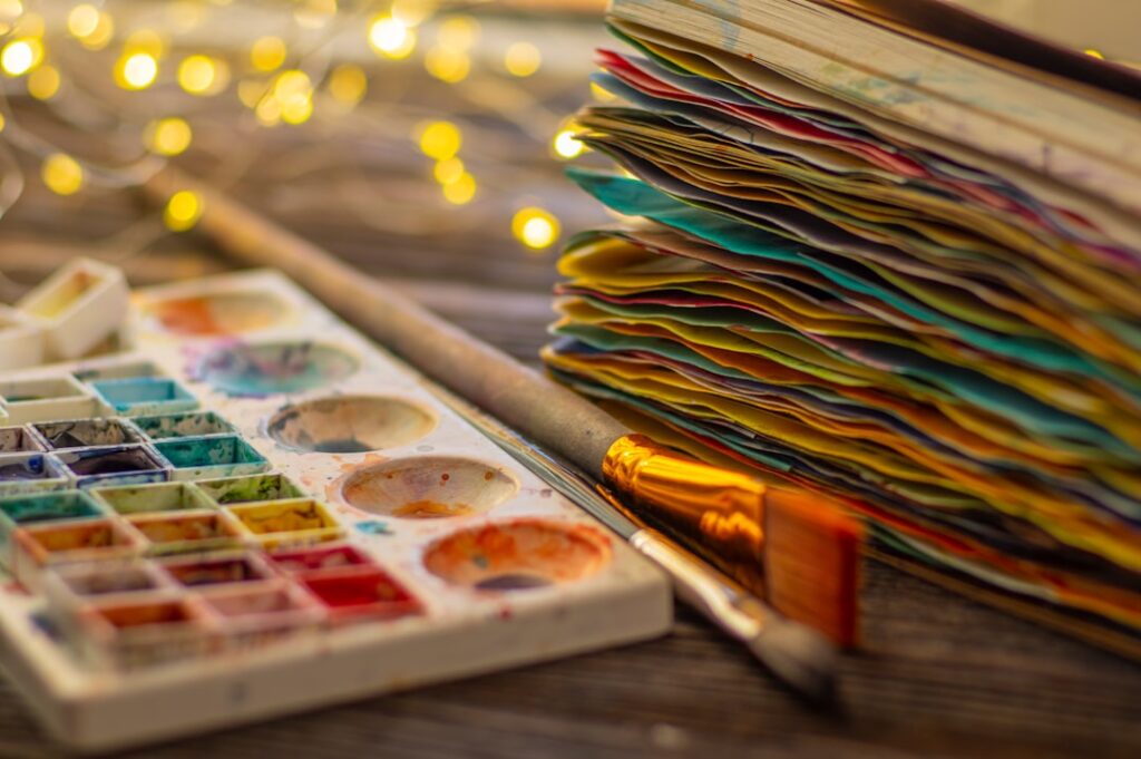 Photo Colorful palette