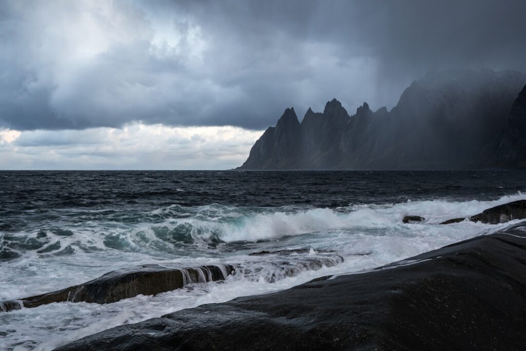 Photo Norwegian fjord