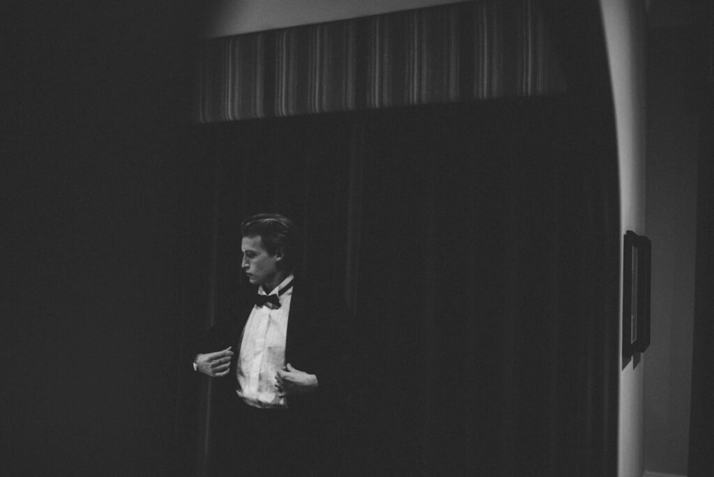Photo convincing presentation in business Norwegian