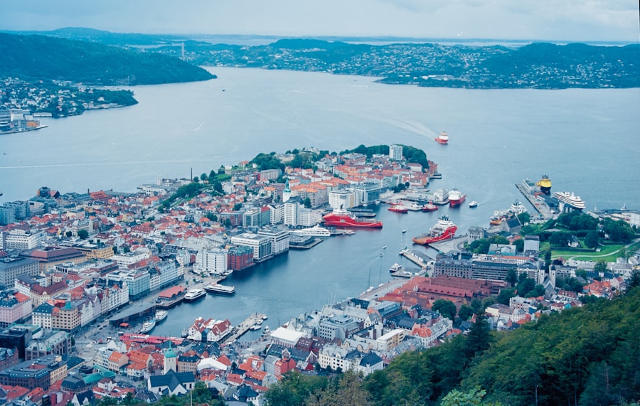 Photo convincing presentation in business Norwegian