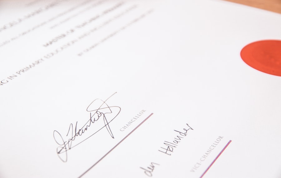Photo Arbeitsvertrag